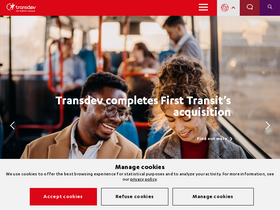 'transdev.com' screenshot