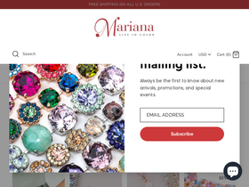 marianausa.com homepage screenshot
