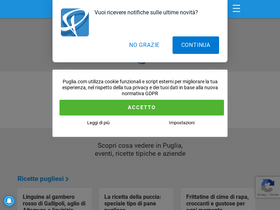 'puglia.com' screenshot