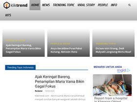 'kliktrend.com' screenshot