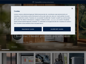 'electrolux.it' screenshot