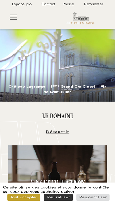 chateau-lagrange.com