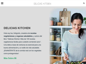 'deliciaskitchen.com' screenshot