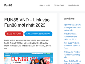 'fun88vnd.com' screenshot
