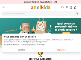 'annikids.com' screenshot