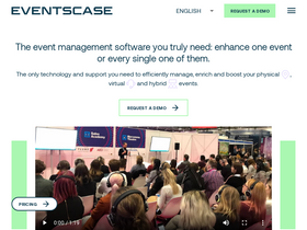 'eventscase.com' screenshot