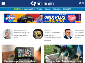 'portaldoholanda.com.br' screenshot