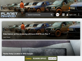 'planetisuzoo.com' screenshot