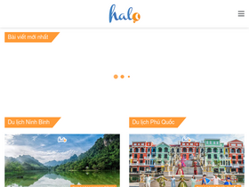 'halotravel.vn' screenshot