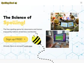 'spellingshed.com' screenshot