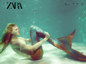 'zara.cn' screenshot