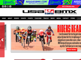 'usabmx.com' screenshot