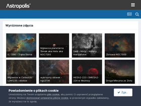 'astropolis.pl' screenshot