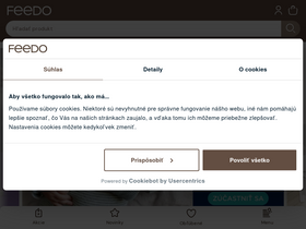 'feedo.sk' screenshot