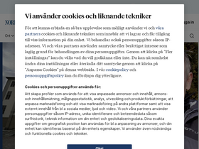 'norrteljetidning.se' screenshot