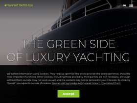 'sunreef-yachts-eco.com' screenshot