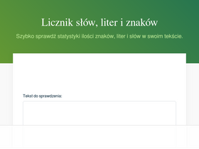 'xn--licznik-sw-obb16g.pl' screenshot