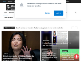 'thebharatexpressnews.com' screenshot