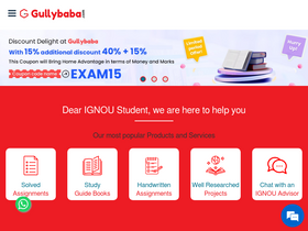 'gullybaba.com' screenshot