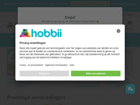 'hobbii.nl' screenshot