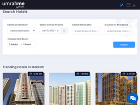 'umrahme.com' screenshot