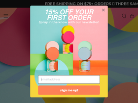 Arielle Shoshana homepage screenshot