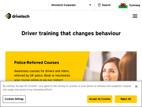 'drivetech.co.uk' screenshot