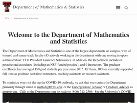 math.ttu.edu