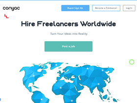 'conyac.cc' screenshot
