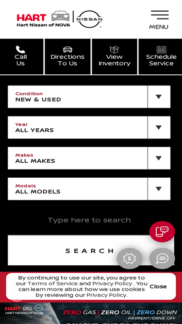 hartnissanofnova.com