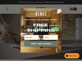 'thexebec.com' screenshot