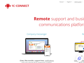 '1c-connect.com' screenshot
