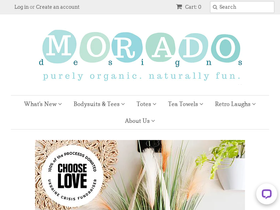 moradodesigns.com homepage screenshot