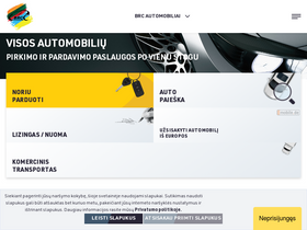 'brcauto.eu' screenshot
