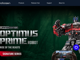 'robosen.com' screenshot