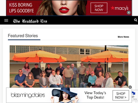 'bradfordera.com' screenshot