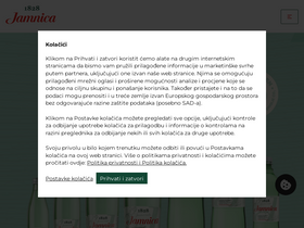 'jamnica.hr' screenshot