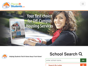 'places4students.com' screenshot