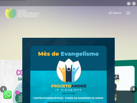 'ippinheiros.org.br' screenshot