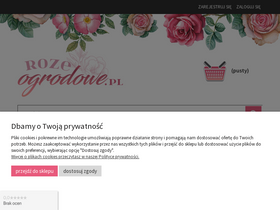 'rozeogrodowe.pl' screenshot