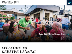 'lansing.org' screenshot