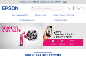 'epsonshop.co.in' screenshot