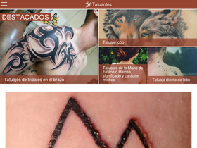 'tatuantes.com' screenshot