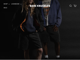 bareknuckles.co website screenshot