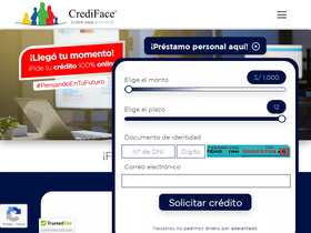 'crediface.pe' screenshot