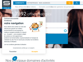 'samsic-emploi.fr' screenshot