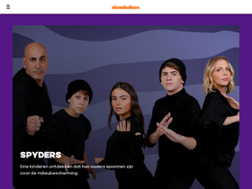 'nickelodeon.nl' screenshot