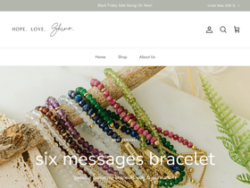 HOPE LOVE SHINE website screenshot