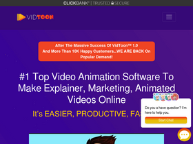 'vidtoon.com' screenshot