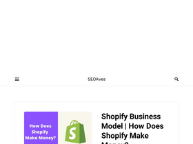 'seoaves.com' screenshot